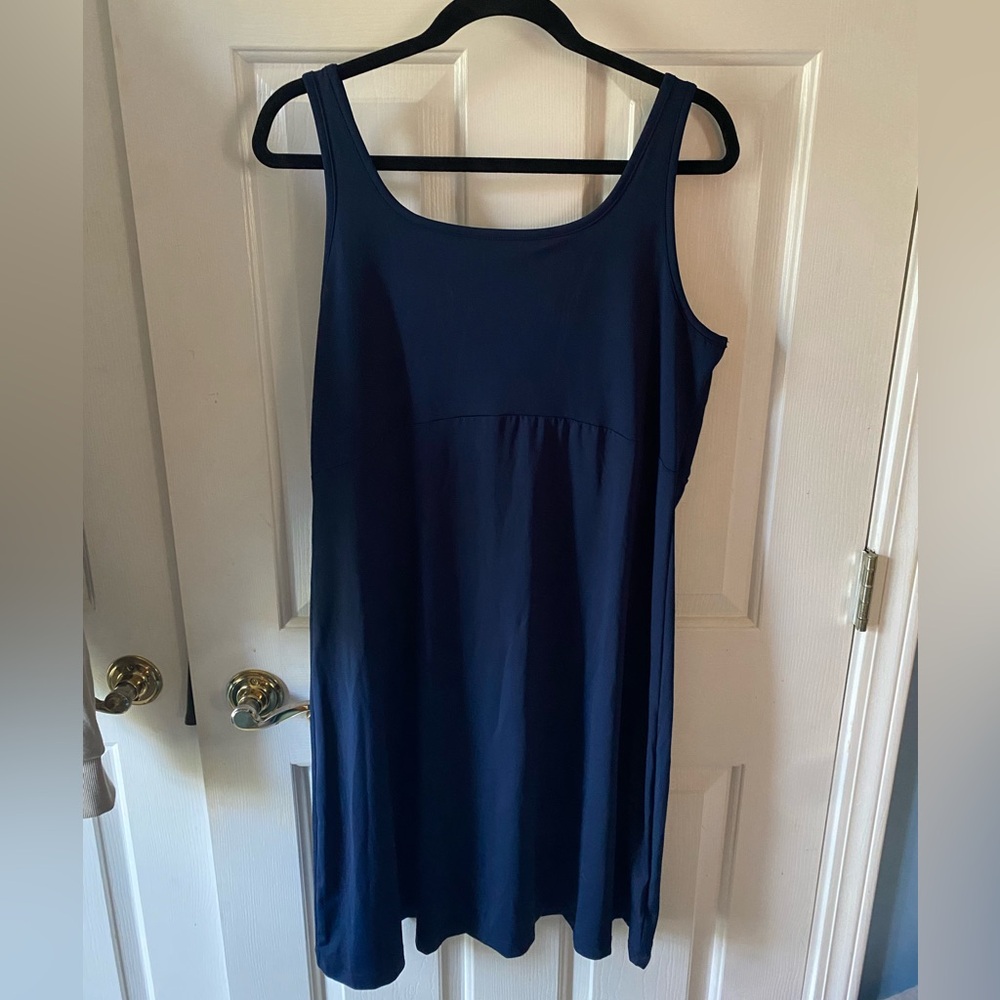 Navy Columbia PFG Dress
